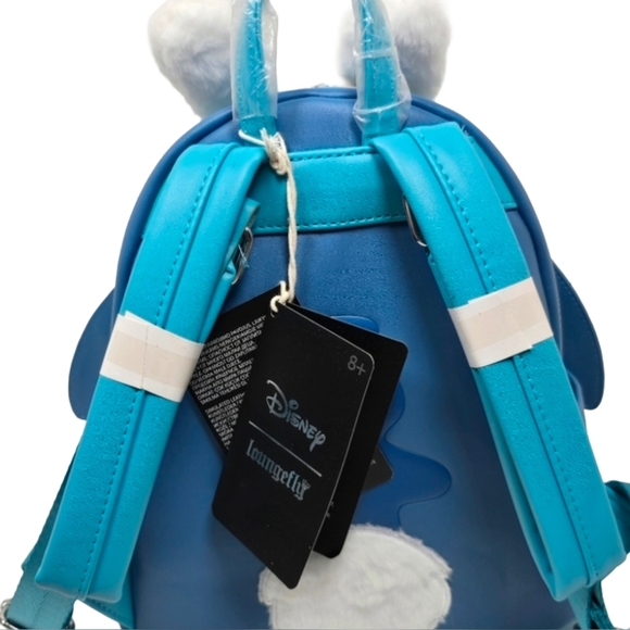 Loungefly Lilo & Stitch Bunny Ears Mini Backpack Ducks Disney Nwt - Picture 3 of 5